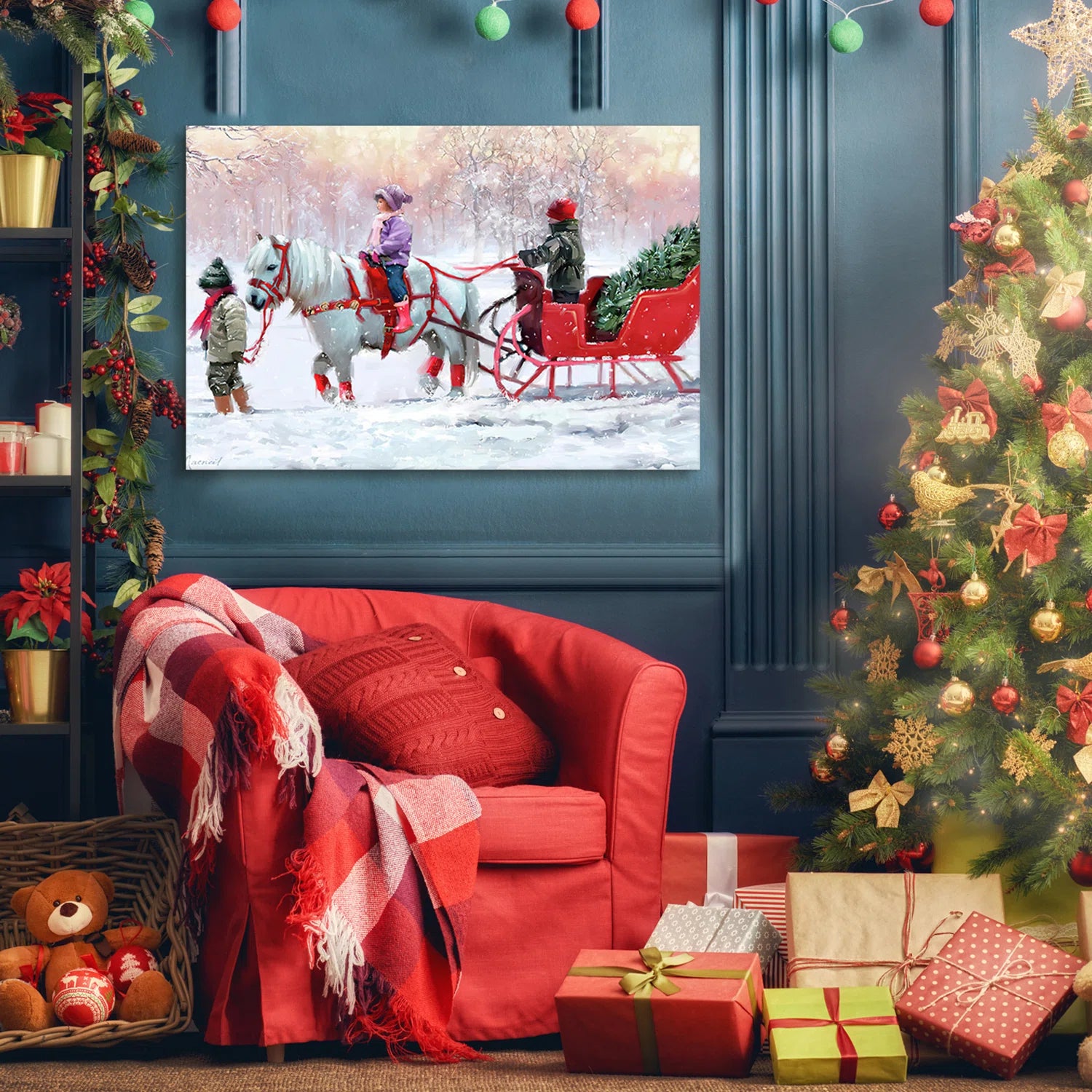 Christmas Canvas Art