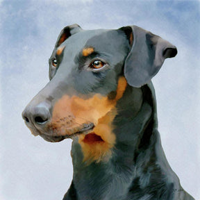 Digital Pet Portrait Painting Signature Arts