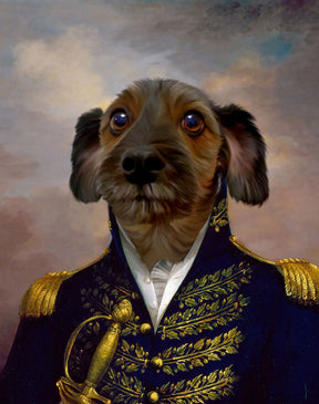 The Head Minister Pet Portrait Signature Arts